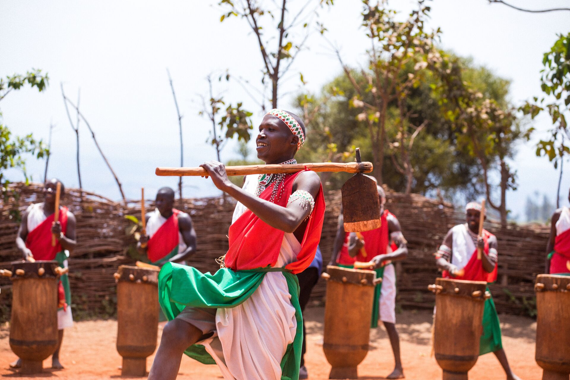 Welcome to Burindi, Drummers